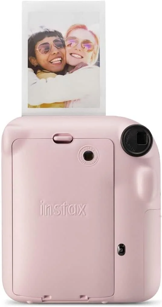 دوربین فوری فوجی فیلم Instax Mini 12 - صورتی شکوفه ای + 2 بسته فیلم