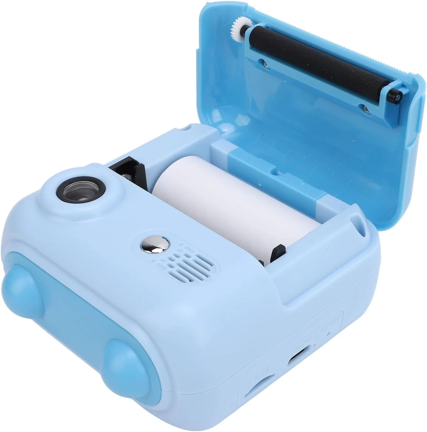 دوربین فوری، دوربین فوری 50 مگاپیکسلی، دوربین فوری 50 مگاپیکسل 1080P با زوم دیجیتال 16 برابر و صفحه نمایش 2.4 اینچی HD IPS محافظ چشم 1000 میلی آمپر ساعتی برای مسافرت (آبی)