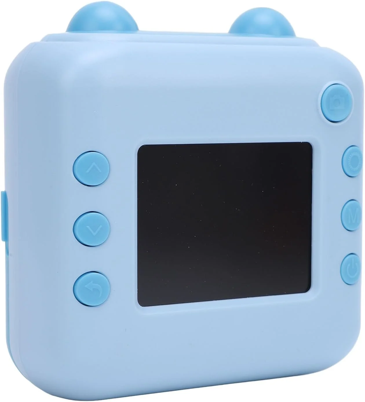 دوربین فوری، دوربین فوری 50 مگاپیکسلی، دوربین فوری 50 مگاپیکسل 1080P با زوم دیجیتال 16 برابر و صفحه نمایش 2.4 اینچی HD IPS محافظ چشم 1000 میلی آمپر ساعتی برای مسافرت (آبی)