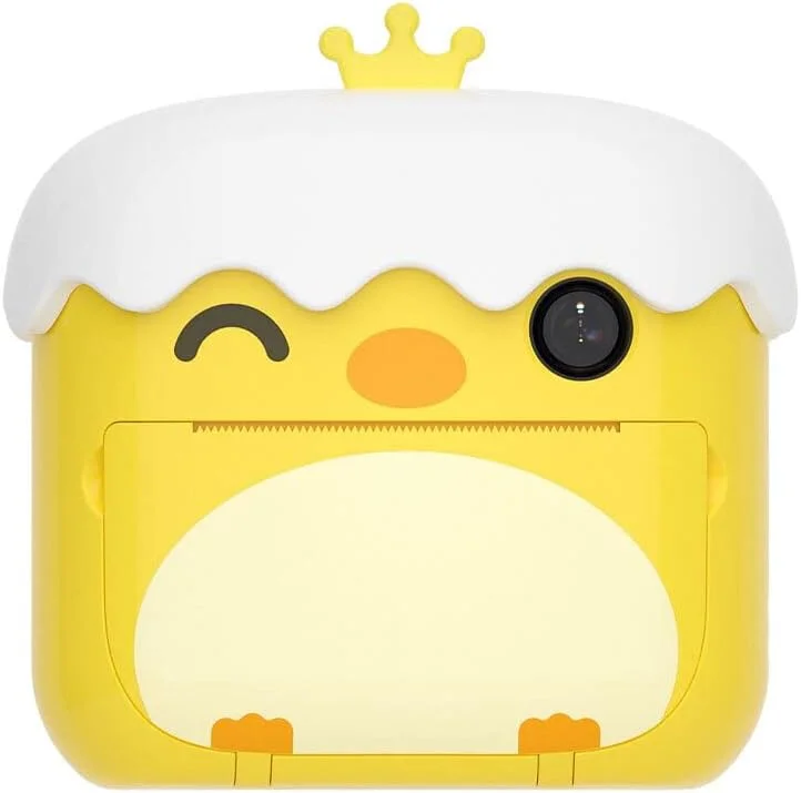 دوربین چاپ فوری، دوربین های چاپ عکس و فیلم 1080P، دوربین دیجیتال دو لنز با قابلیت چاپ، هدیه تولد برای کودک، مدل 4