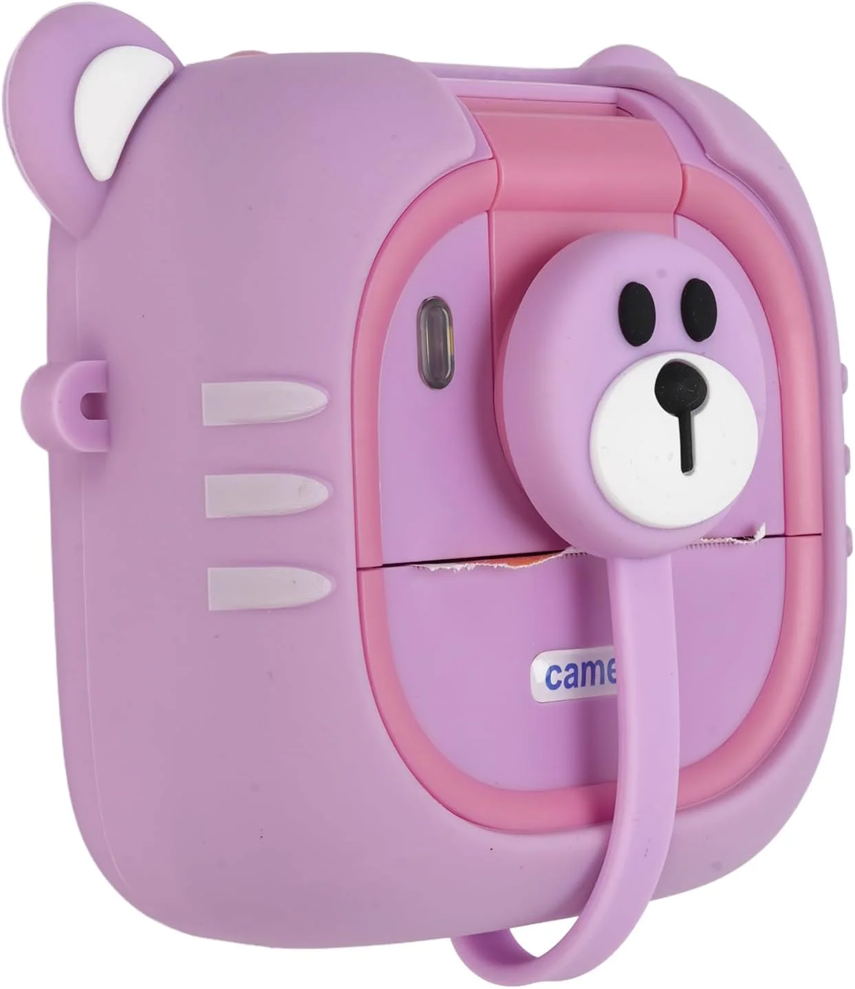 دوربین چاپ فوری کودکانه 48 مگاپیکسل 1080P، دوربین عکس و فیلم با صفحه نمایش 2.4 اینچی و لنز چرخان 180 درجه، فیلترهای متعدد، دارای بازی های داخلی