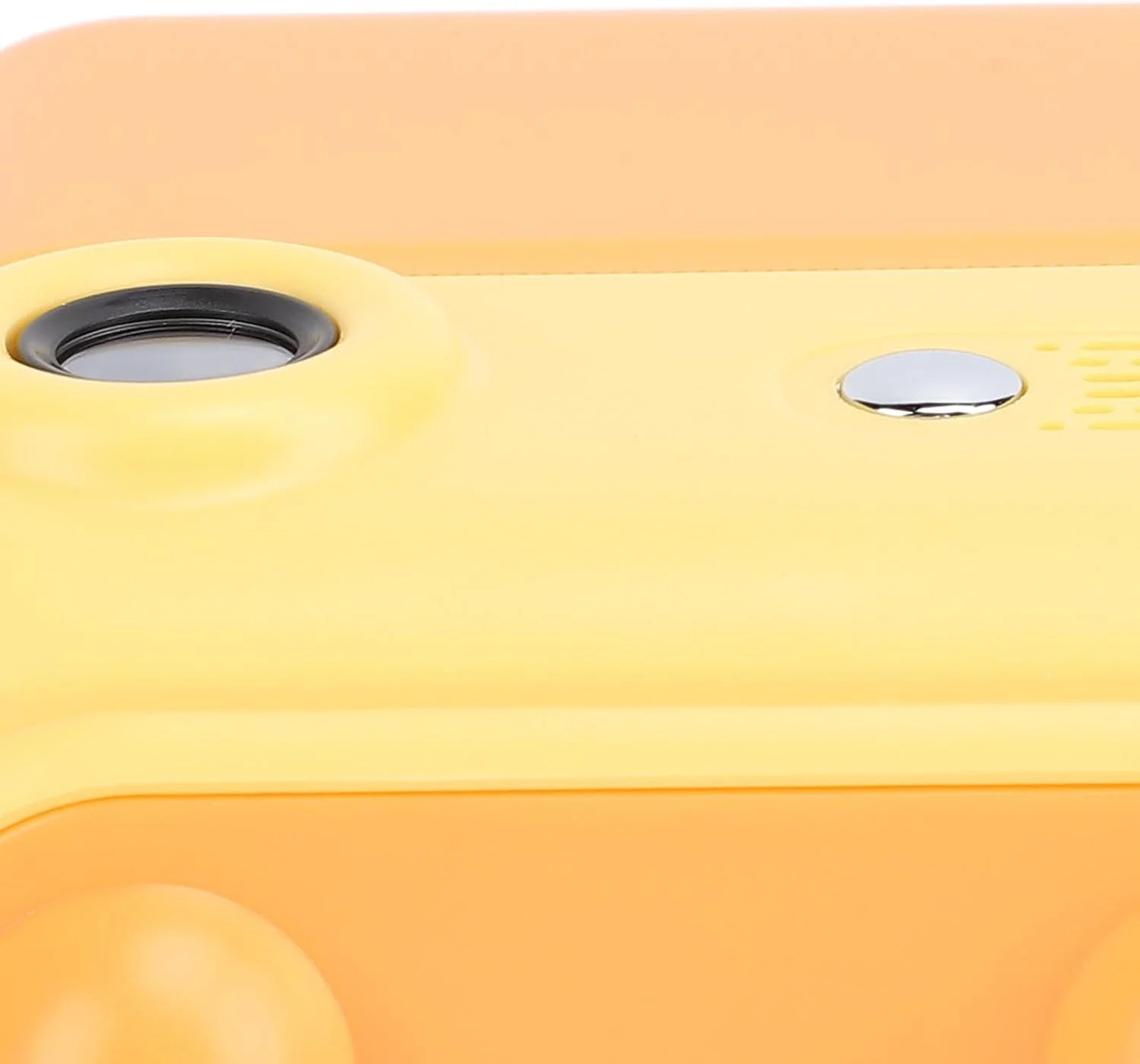 دوربین کودکانه 48 مگاپیکسل 1080P با قابلیت چاپ فوری، دوربین سلفی دیجیتال با صفحه نمایش 2.4 اینچی IPS، دوربین فوری مناسب تولد، کریسمس و تعطیلات (زرد)