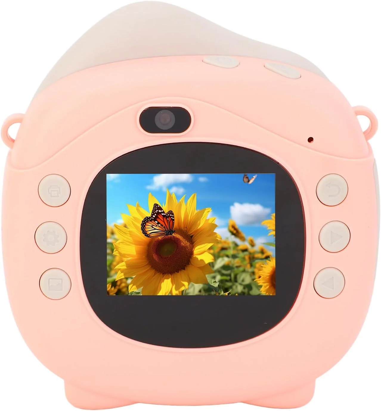 دوربین چاپ فوری، دوربین 12 مگاپیکسلی چاپ فوری کودکانه، دوربین چاپ حرارتی دیجیتال سلفی از زوم دیجیتال چندگانه پشتیبانی می کند، اسباب بازی دوربین کودک نوپا برای پسران دختران (64 گیگابایت)