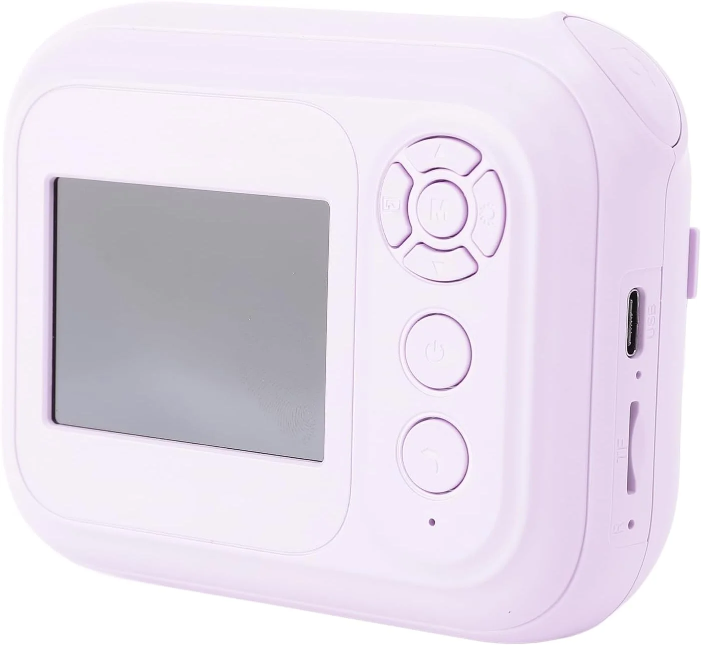 دوربین چاپ فوری HD 48 مگاپیکسلی با زوم 6 برابر، جنس ABS، 20 قاب داخلی، 5 فیلتر، طراحی ظاهری زیبا، هدیه کریسمس برای تولد (بنفش)