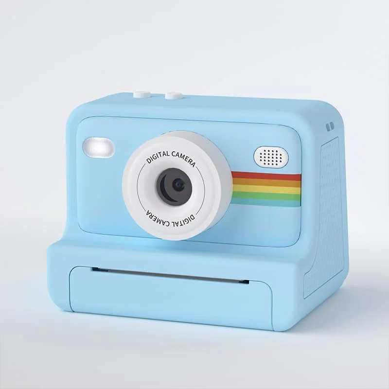 دوربین فوری، دوربین سلفی کودکان با قابلیت فیلمبرداری 1080P، هدیه تولد و تعطیلات برای کودکان 3 تا 12 سال، اسباب بازی دوربین دیجیتال چاپ مسافرتی قابل حمل برای پسران و دختران