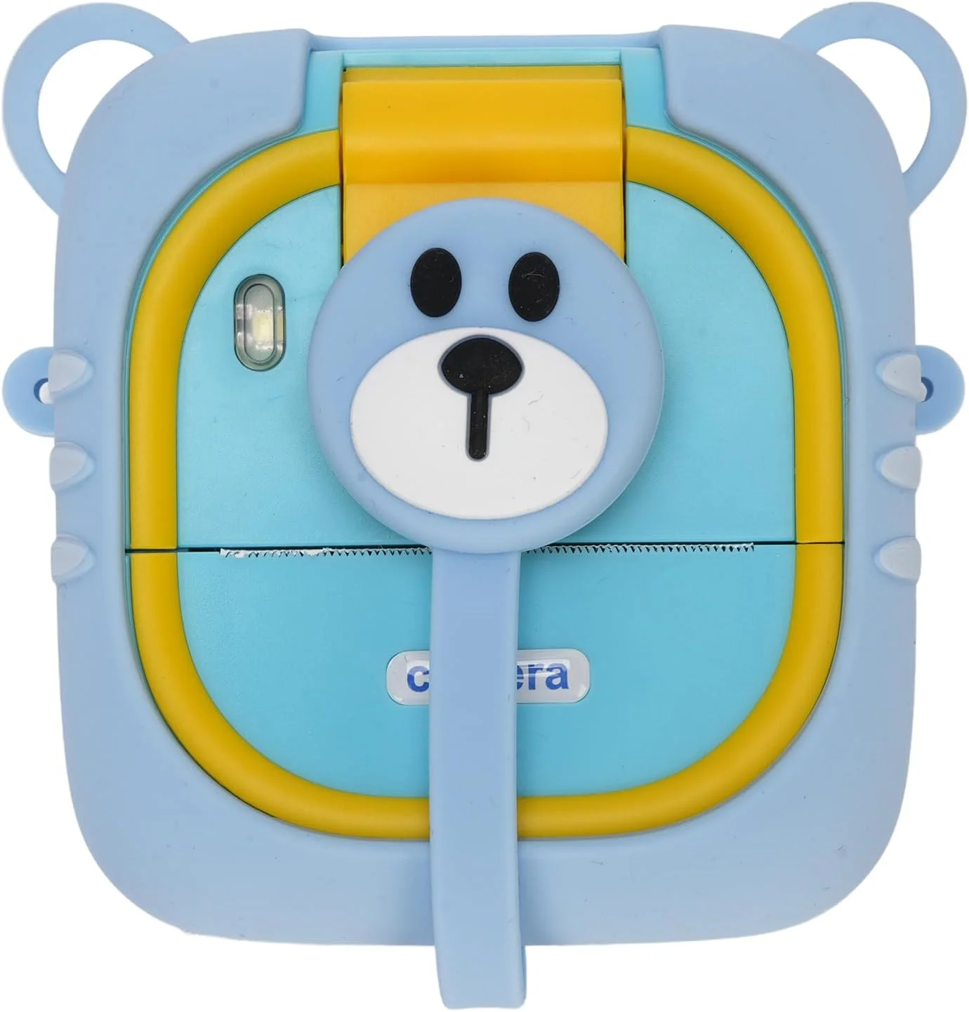 دوربین چاپ فوری، دوربین کوچک 1080P 48MP برای کودکان نوپا، دوربین دیجیتال 1200mAh با صفحه نمایش بزرگ 2.4 اینچی، لنز چرخان 180 درجه، بازی های داخلی، برای خانه و مدرسه (آبی)