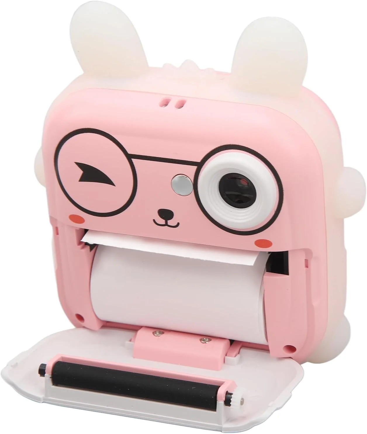 دوربین چاپ فوری کودکانه 24 مگاپیکسل، دوربین حرارتی کوچک با زوم چندگانه و صفحه نمایش 2.4 اینچی برای کودکان 3 تا 12 سال (هلویی)