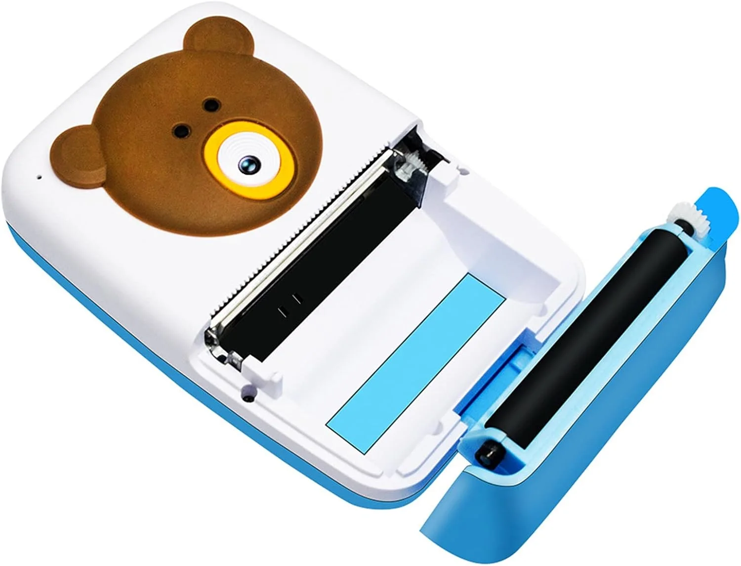 دوربین فوری با بلندگو، طرح کارتونی، فناوری چاپ حرارتی، صرفه جویی در انرژی، شارژ سریع، هدیه کودکان