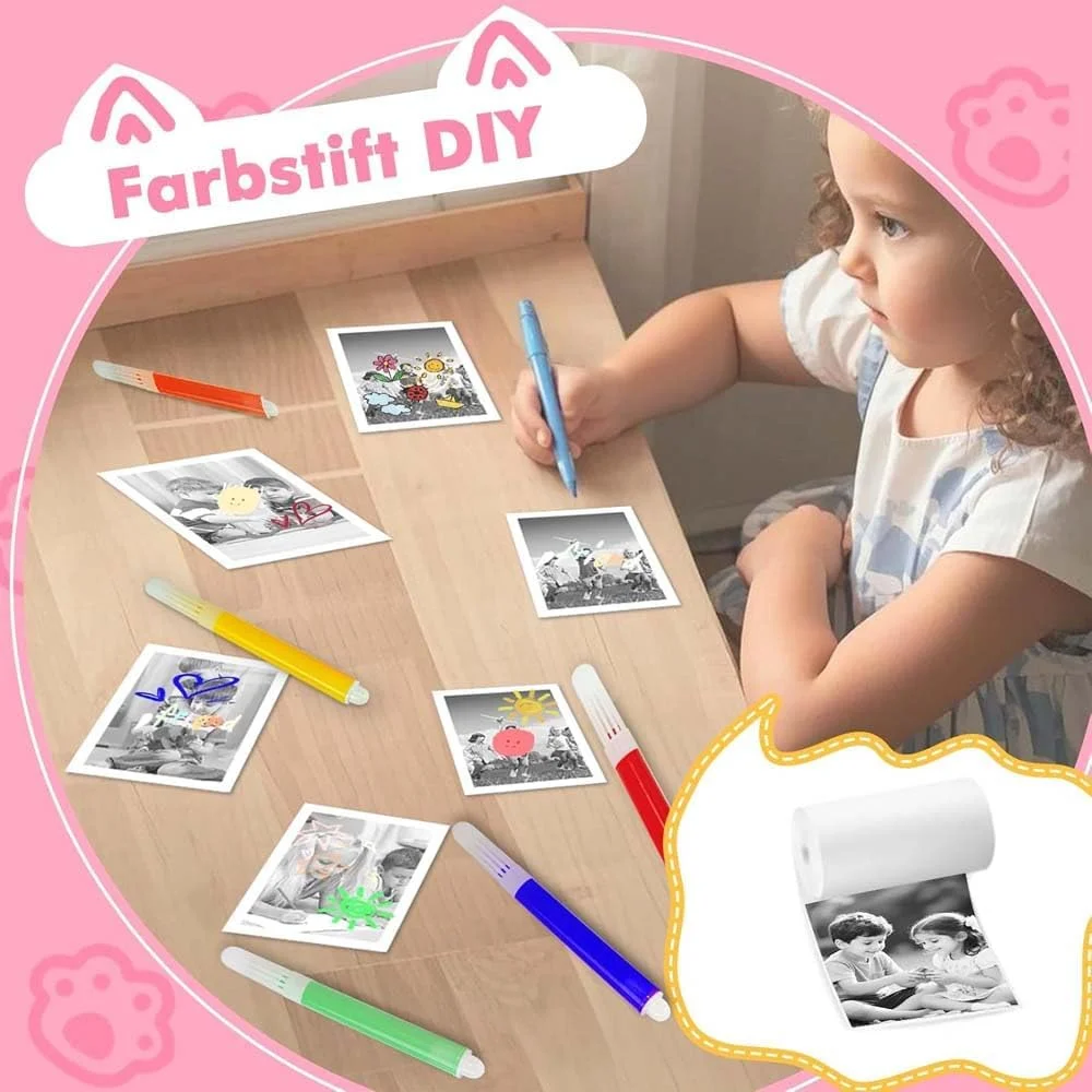 دوربین چاپ فوری دیجیتال کودکانه دوربین چاپ فوری دیجیتال کودکانه