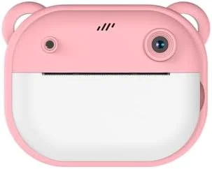 دوربین شارژی کودکانه با چاپ فوری - دوربین دیجیتال HD قابل حمل 1080P برای پسران و دختران، دوربین های دوگانه، صفحه نمایش LCD 2.4 اینچی، چاپ حرارتی کوچک بدون جوهر - هدیه برای سنین 3 سال به بالا