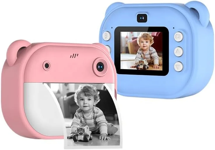 دوربین شارژی کودکانه با چاپ فوری - دوربین دیجیتال قابل حمل 1080P HD برای پسران و دختران، دوربین های دوگانه، صفحه نمایش 2.4 اینچی LCD، چاپ حرارتی کوچک بدون جوهر – هدیه برای سنین 3 سال به بالا (صورتی) دوربین شارژی کودکانه با چاپ فوری - دوربین دیجیتال قابل حمل 1080P HD برای پسران و دختران، دوربین های دوگانه، صفحه نمایش 2.4 اینچی LCD، چاپ حرارتی کوچک بدون جوهر – هدیه برای سنین 3 سال به بالا (صورتی)