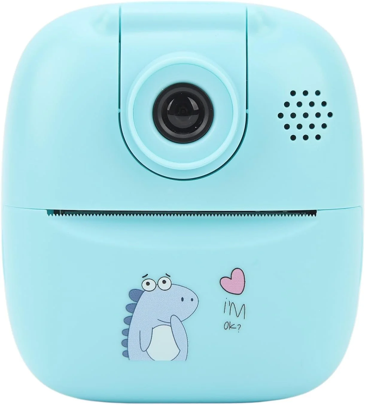 دوربین فوری مینی Luqeeg، دوربین دیجیتال حرارتی قابل حمل 2.0 اینچی IPS 48 مگاپیکسلی با قابلیت شارژ USB برای کودکان، مناسب جشنواره، کریسمس، سال نو و تولد