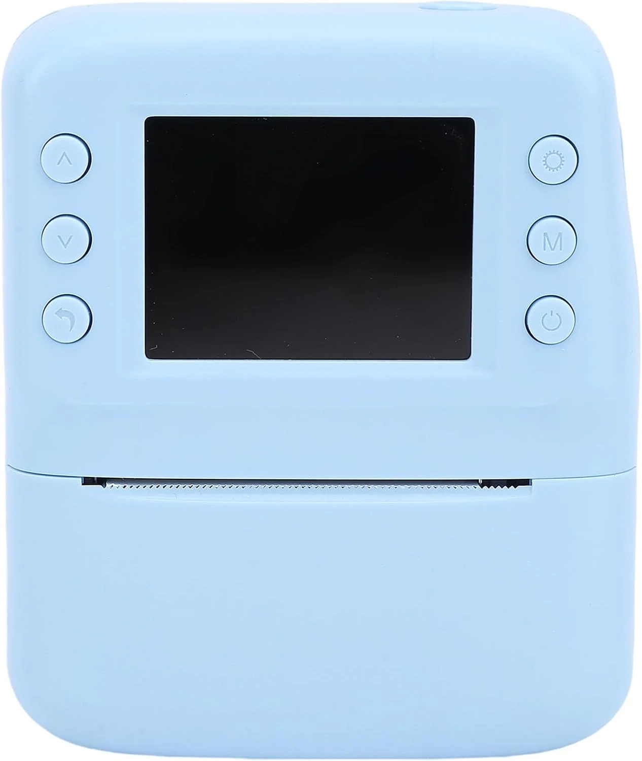 دوربین چاپ فوری کودکانه با صفحه نمایش 2.4 اینچی HD، کیفیت 48 مگاپیکسل، فیلمبرداری 1080P، فوکوس خودکار، پخش MP3، اسباب بازی دوربین چاپ مسافرتی، هدیه تولد کریسمس (بدون کارت حافظه)