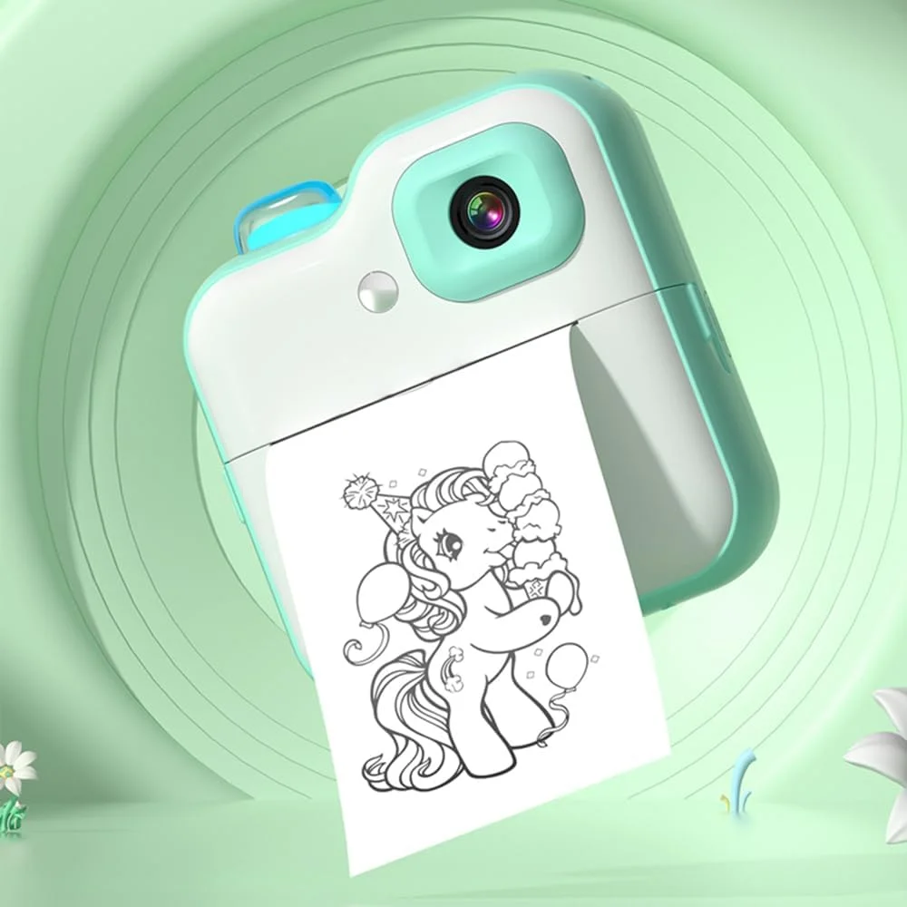 دوربین فوری چاپ حرارتی کودک پپیسکی، صفحه نمایش 2.4 اینچی، دوربین پشتی 48 مگاپیکسلی با نور RGB، پشتیبانی از تایمر، فیلمبرداری، چاپ حرارتی بدون جوهر با 3 رول کاغذ چاپ سفید + 32 گیگابایت دوربین فوری چاپ حرارتی کودک پپیسکی، صفحه نمایش 2.4 اینچی، دوربین پشتی 48 مگاپیکسلی با نور RGB، پشتیبانی از تایمر، فیلمبرداری، چاپ حرارتی بدون جوهر با 3 رول کاغذ چاپ سفید + 32 گیگابایت