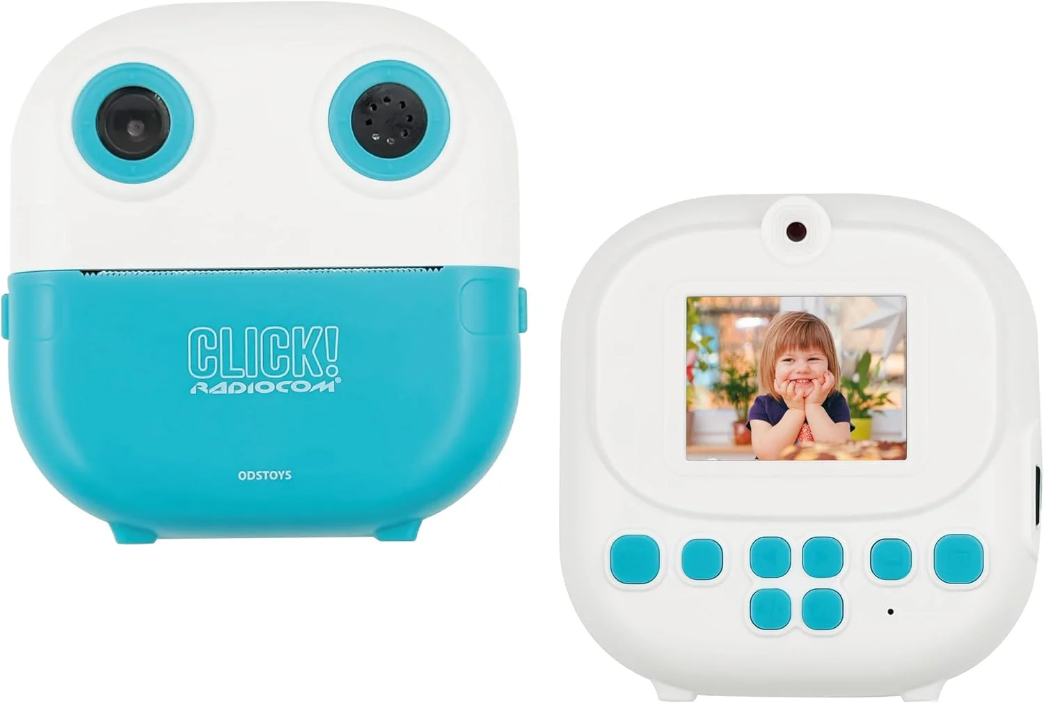 رادیوکام - کلیک! 4 - دوربین فوری برای کودکان - دو دوربین - چاپ عکس ها و نقاشی ها از برنامه - ویدئو 1080p - زوم 6X - بازی ها - صفحه نمایش LCD 2 اینچی MP3 - کارت حافظه microSD 4 گیگابایتی - شامل رادیوکام - کلیک! 4 - دوربین فوری برای کودکان - دو دوربین - چاپ عکس ها و نقاشی ها از برنامه - ویدئو 1080p - زوم 6X - بازی ها - صفحه نمایش LCD 2 اینچی MP3 - کارت حافظه microSD 4 گیگابایتی - شامل