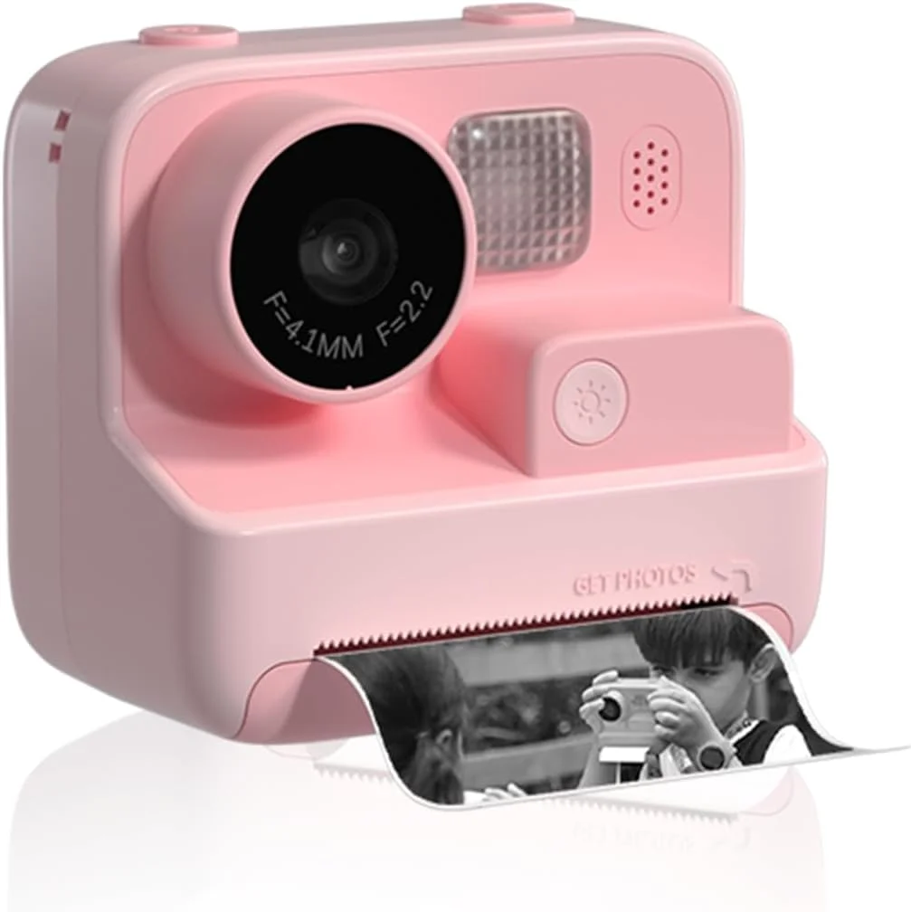 دوربین چاپ فوری حرارتی کودکانه Porodo: عمر باتری تا 4 ساعت، باتری داخلی 800 میلی آمپر ساعت، 4 ساعت زمان کارکرد، رزولوشن 1080P، دارای نور پرکننده داخلی، صفحه نمایش 2.0 اینچی HD، عکس های 48 مگاپیکسلی - صورتی دوربین چاپ فوری حرارتی کودکانه Porodo: عمر باتری تا 4 ساعت، باتری داخلی 800 میلی آمپر ساعت، 4 ساعت زمان کارکرد، رزولوشن 1080P، دارای نور پرکننده داخلی، صفحه نمایش 2.0 اینچی HD، عکس های 48 مگاپیکسلی - صورتی