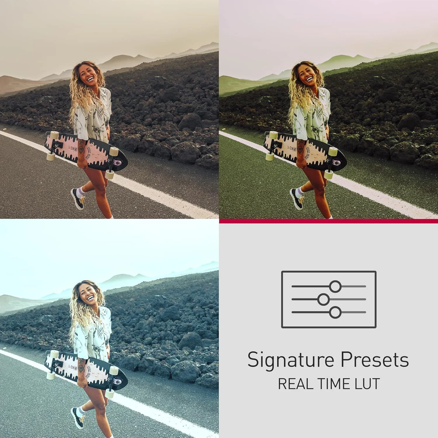 دوربین فیلمبرداری بدون آینه فول فریم پاناسونیک Lumix DC-S9NE مدل S9 Open Gate مناسب ولاگینگ به رنگ قرمز، 24.2 مگاپیکسل، فیلمبرداری 6K / 4K، فوکوس خودکار 779 نقطه ای، تثبیت کننده تصویر، صفحه نمایش با زاویه آزاد، WiFi، به همراه لنز S-R1840E 18-40mm S