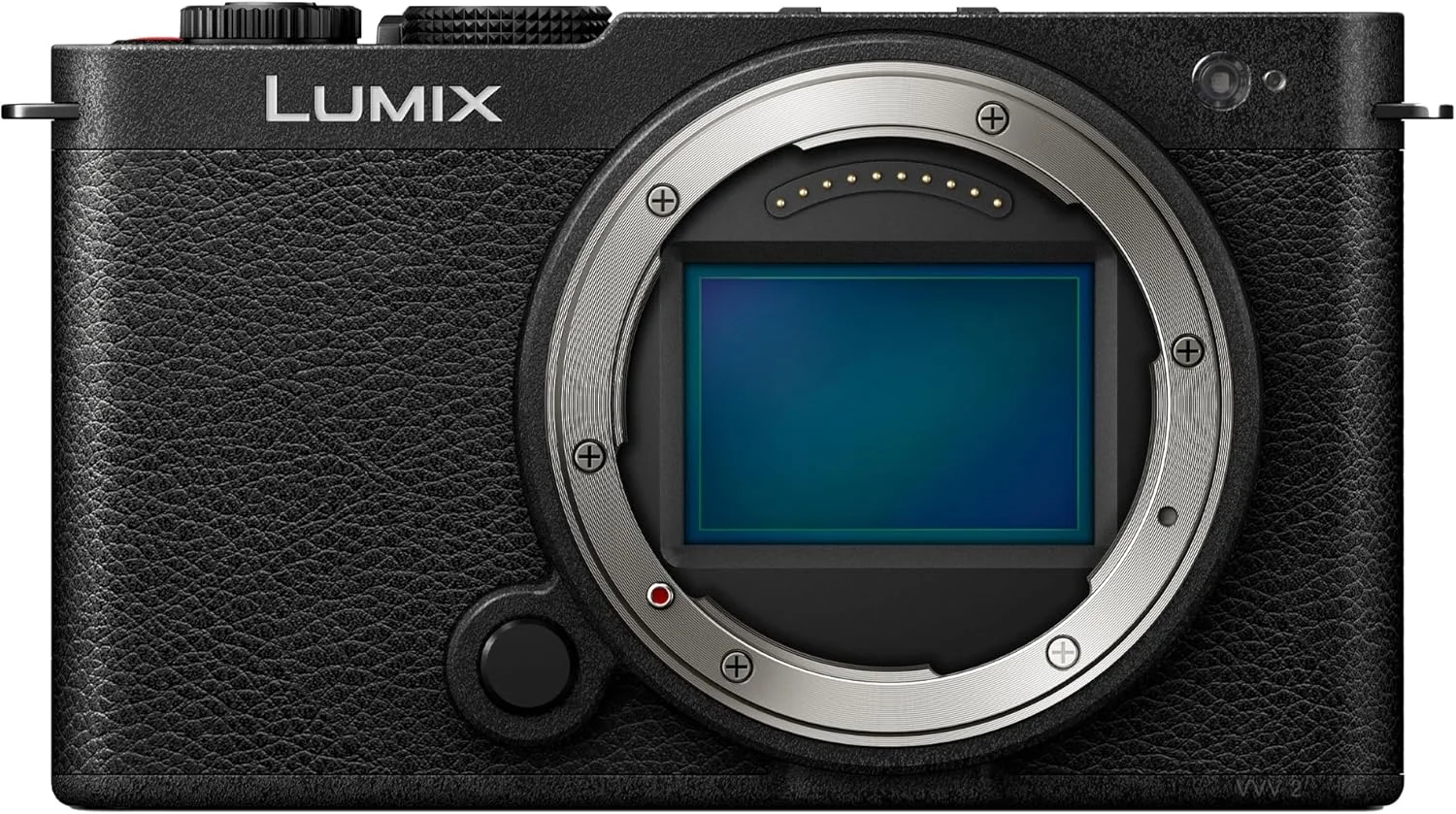 دوربین بدون آینه پاناسونیک LUMIX S9، فول فریم 24.2 مگاپیکسل با فوکوس خودکار هیبریدی فازی، فناوری Active I.S. جدید - DC-S9BODYK (مشکی)
