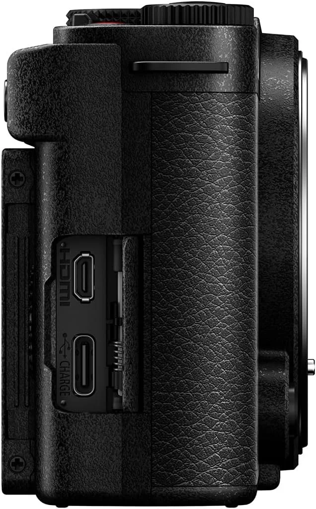 دوربین بدون آینه پاناسونیک LUMIX S9، فول فریم 24.2 مگاپیکسل با فوکوس خودکار هیبریدی فازی، فناوری Active I.S. جدید - DC-S9BODYK (مشکی)