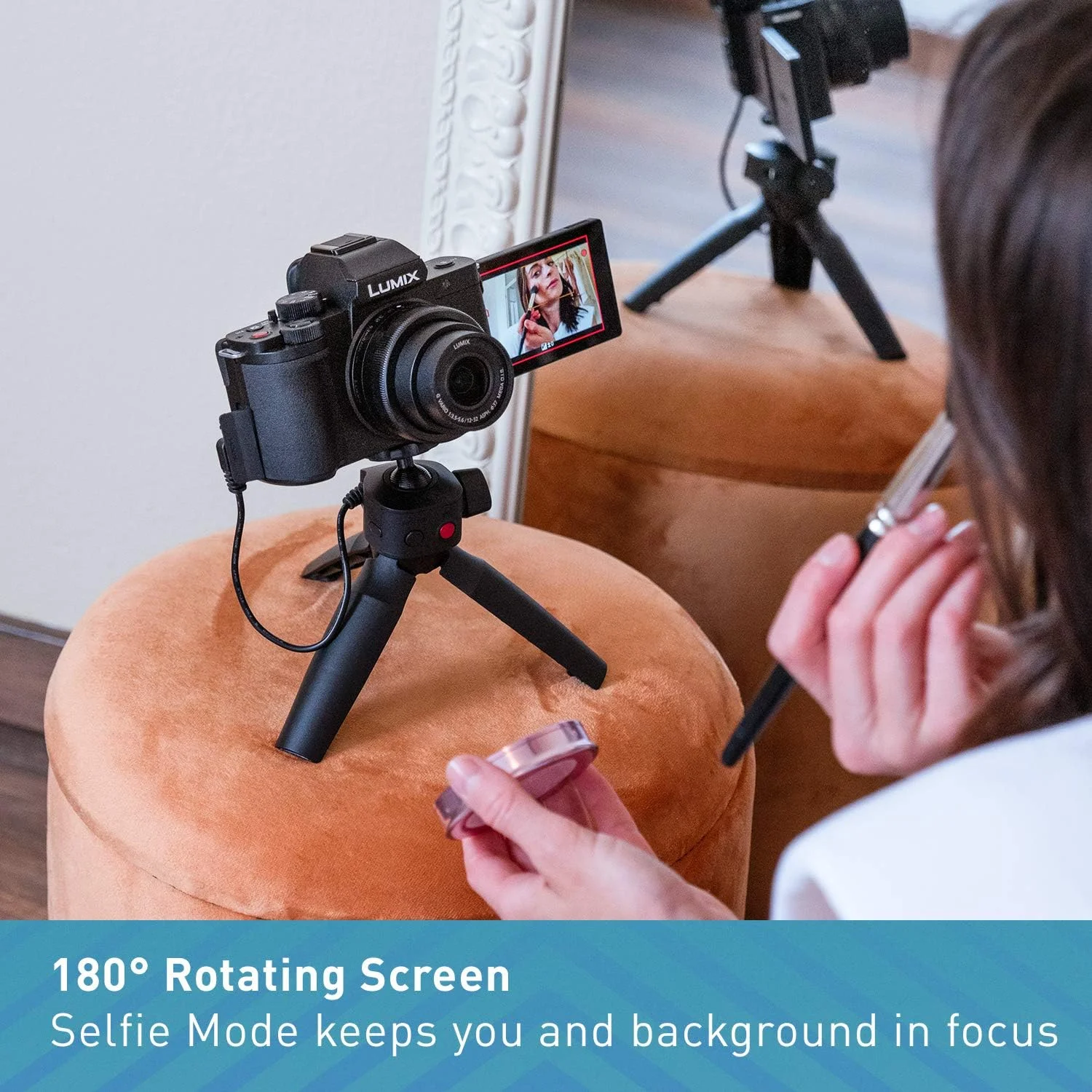 دوربین بدون آینه پاناسونیک لومیکس G100 4K برای عکس و فیلم، میکروفون داخلی با ردیابی، سیستم لنز قابل تعویض میکرو چهار سوم، لنز 12-32 میلیمتری، لرزشگیر هیبریدی 5 محوره، DC-G100KK (مشکی) دوربین بدون آینه پاناسونیک لومیکس G100 4K برای عکس و فیلم، میکروفون داخلی با ردیابی، سیستم لنز قابل تعویض میکرو چهار سوم، لنز 12-32 میلیمتری، لرزشگیر هیبریدی 5 محوره، DC-G100KK (مشکی)