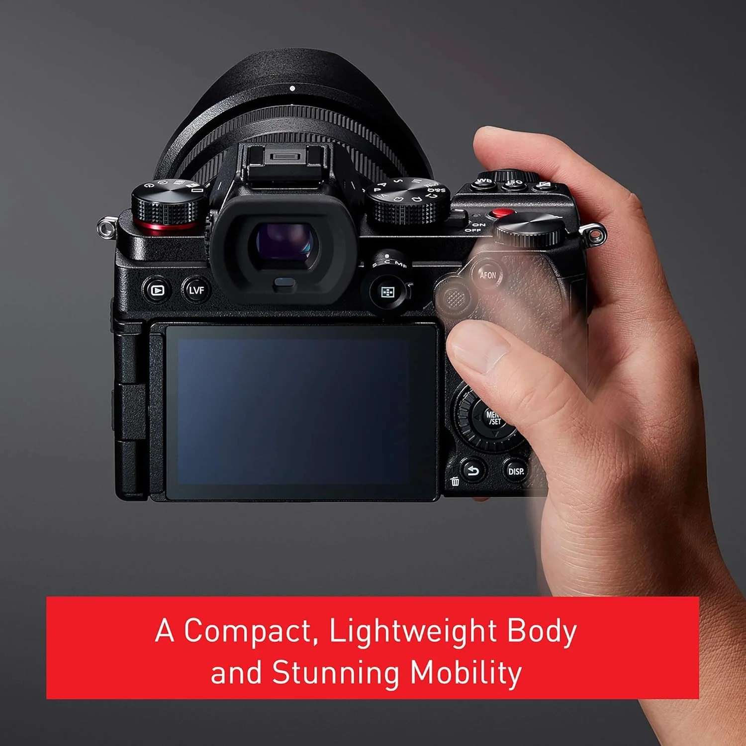 دوربین بدون آینه پاناسونیک لومیکس DC-S5E-K S5 فول فریم کامپکت 4K با منظره یاب OLED با قابلیت چرخش (فقط بدنه) دوربین بدون آینه پاناسونیک لومیکس DC-S5E-K S5 فول فریم کامپکت 4K با منظره یاب OLED با قابلیت چرخش (فقط بدنه)