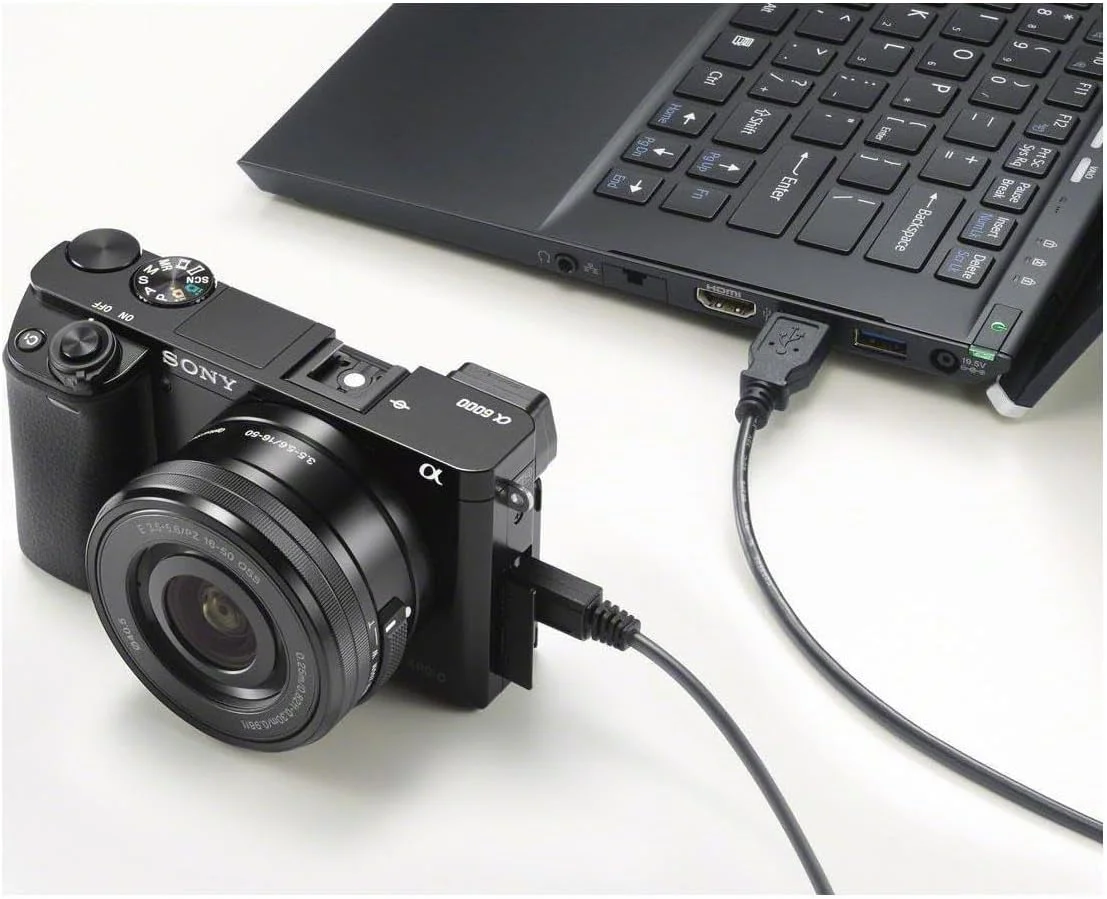 دوربین دیجیتال بدون آینه سونی آلفا a6000 با حسگر 24.3 مگاپیکسل و LCD 3.0 اینچی (مشکی) به همراه لنز زوم برقی 16-50 میلی‌متری