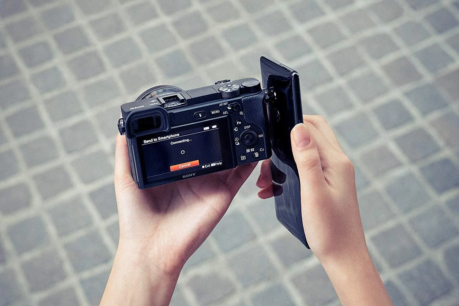 کیت دوربین سونی A6400M (18-135) مشکی