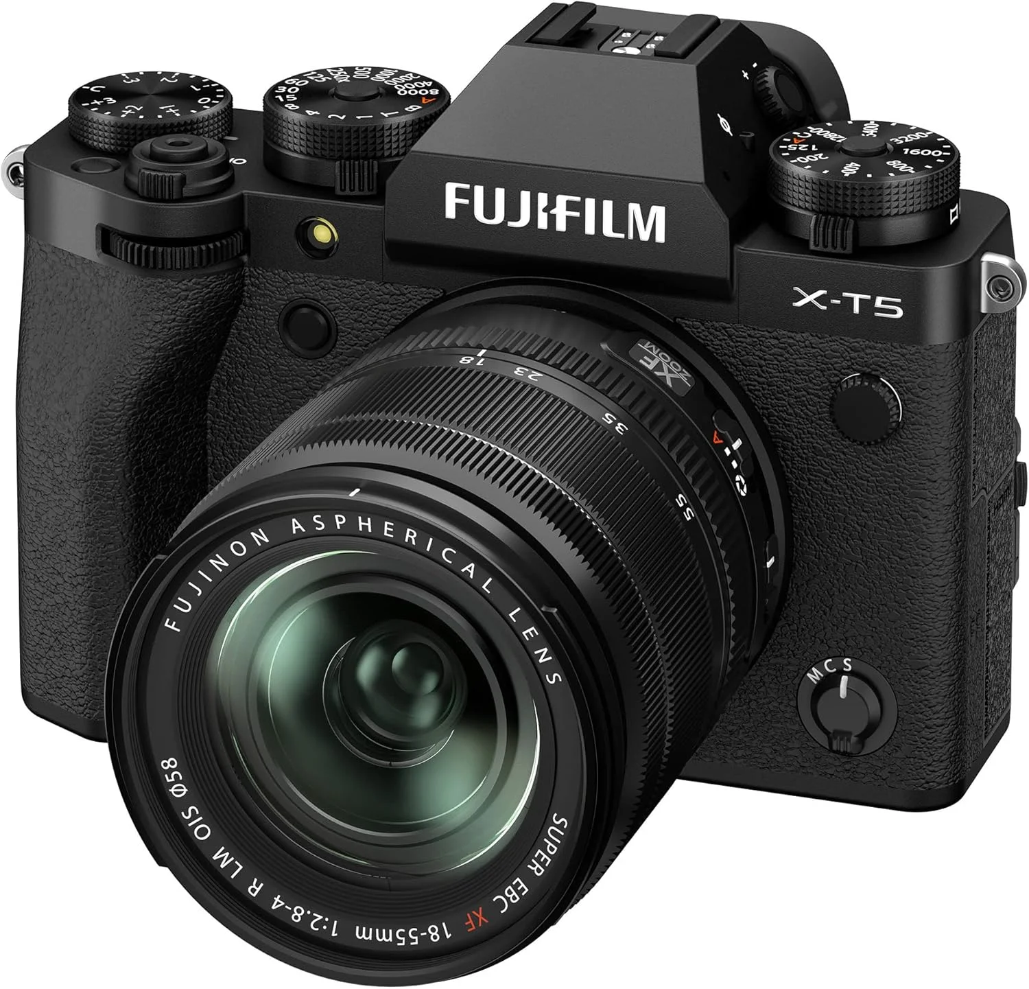 دوربین دیجیتال بدون آینه فوجی فیلم X-T5 با لنز XF18-55mm - مشکی دوربین دیجیتال بدون آینه فوجی فیلم X-T5 با لنز XF18-55mm - مشکی