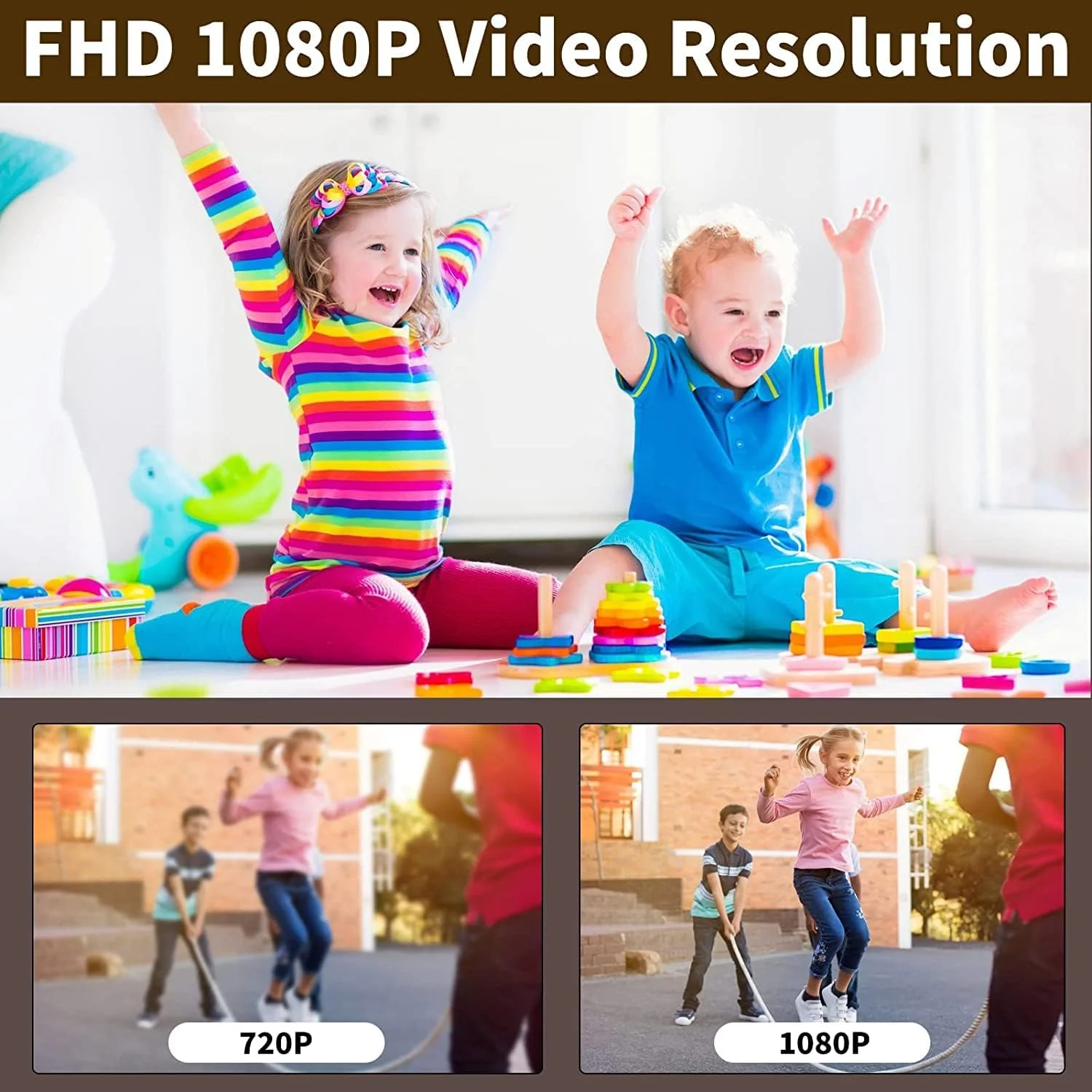 دوربین دیجیتال DSLR با زوم 18X HD، صفحه نمایش 3 اینچی LCD HD، سنسور CMOS 5MP، تا 24MP، لنز F/2.9 F=4.1mm، فاصله کانونی 20-30CM، میکروفون داخلی، حالت های خودکار/شب/پرتره، (نسخه استاندارد + لنز واید) دوربین دیجیتال DSLR با زوم 18X HD، صفحه نمایش 3 اینچی LCD HD، سنسور CMOS 5MP، تا 24MP، لنز F/2.9 F=4.1mm، فاصله کانونی 20-30CM، میکروفون داخلی، حالت های خودکار/شب/پرتره، (نسخه استاندارد + لنز واید)