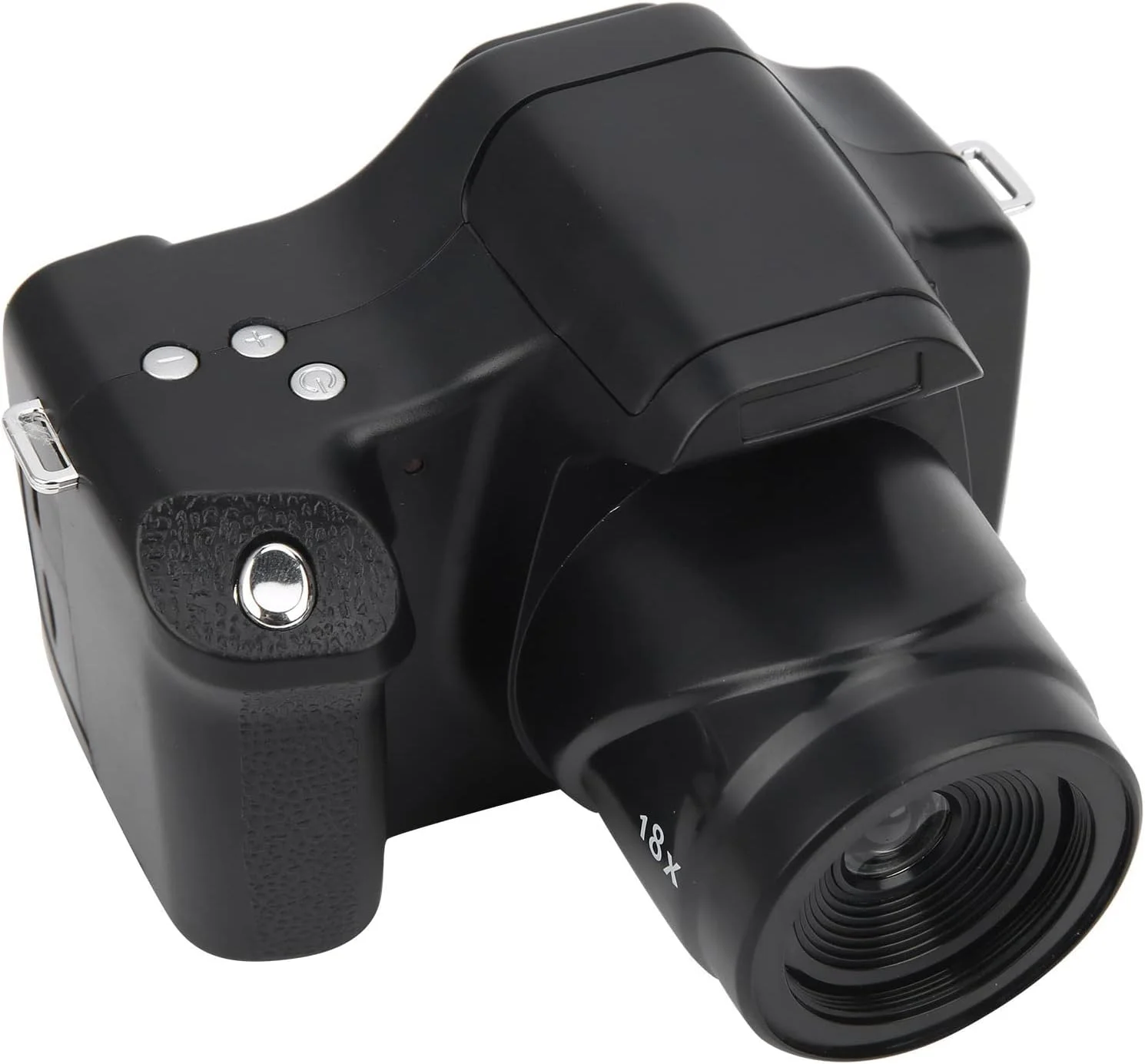 Camcorder 18X Zoom Camera HD SLR Camera 3.0 inch LCD Screen 18X Zoom HD SLR Camcorder Portable Digital Camera with Long Focal Length (Standard Version + Wide Angle