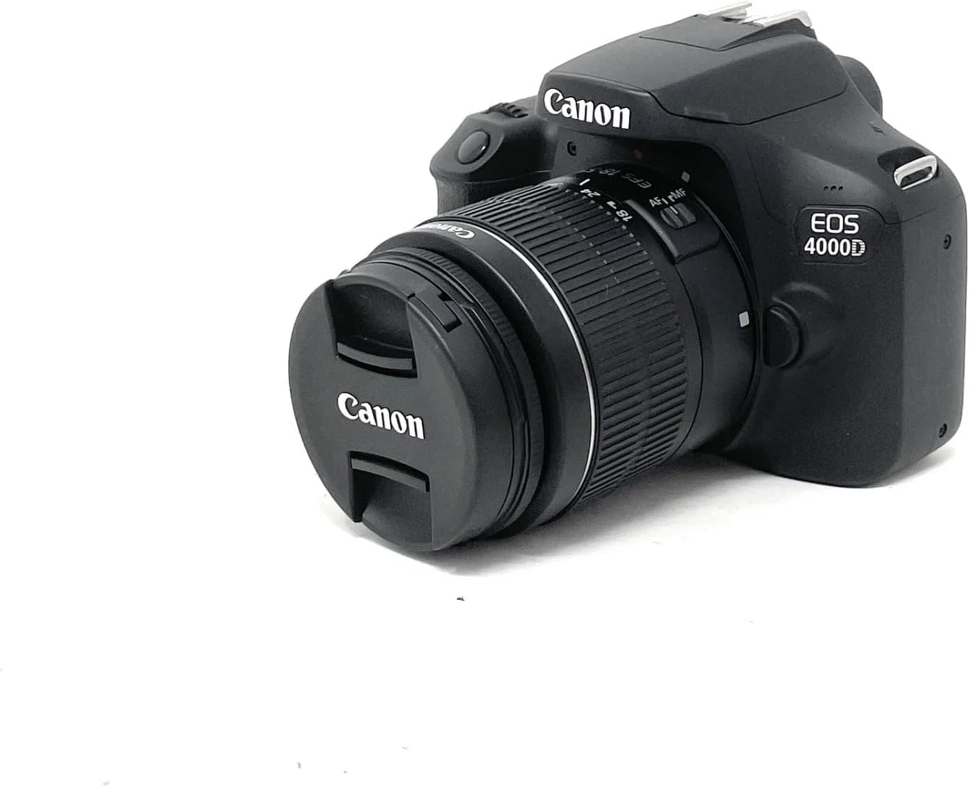 دوربین دیجیتال کانن EOS 4000D DSLR به همراه لنز EF-S 18-55 mm f/3.5-5.6 III - مشکی