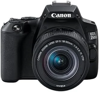 دوربین دیجیتال کانن EOS 250D DSLR به همراه کیت لنز EFS 18-55mm