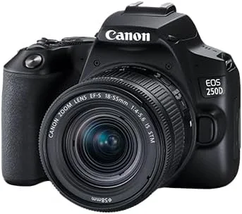 دوربین دیجیتال کانن EOS 250D DSLR به همراه کیت لنز EFS 18-55mm