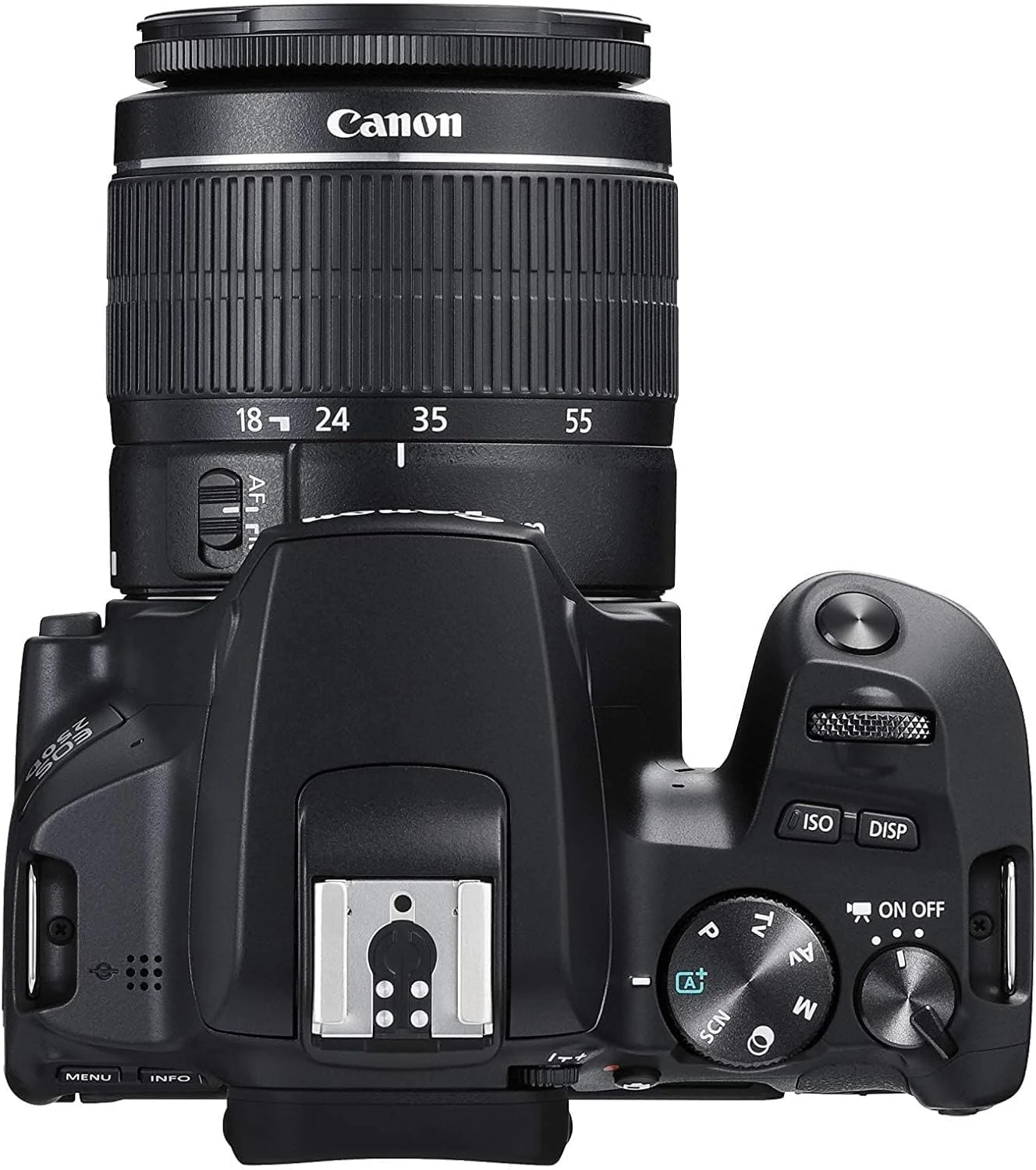 دوربین عکاسی کانن EOS 250D BK با لنز 18-55 IS STM و EF50MM 1.8 STM
