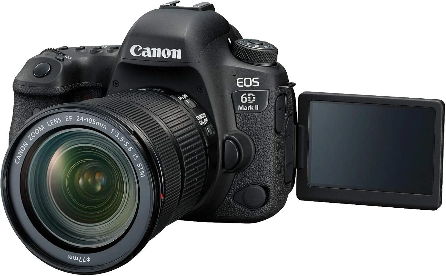 دوربین DSLR کانن EOS 6D Mark II با لنز 24-105mm F/4L IS II USM، 26.2 مگاپیکسل، مشکی