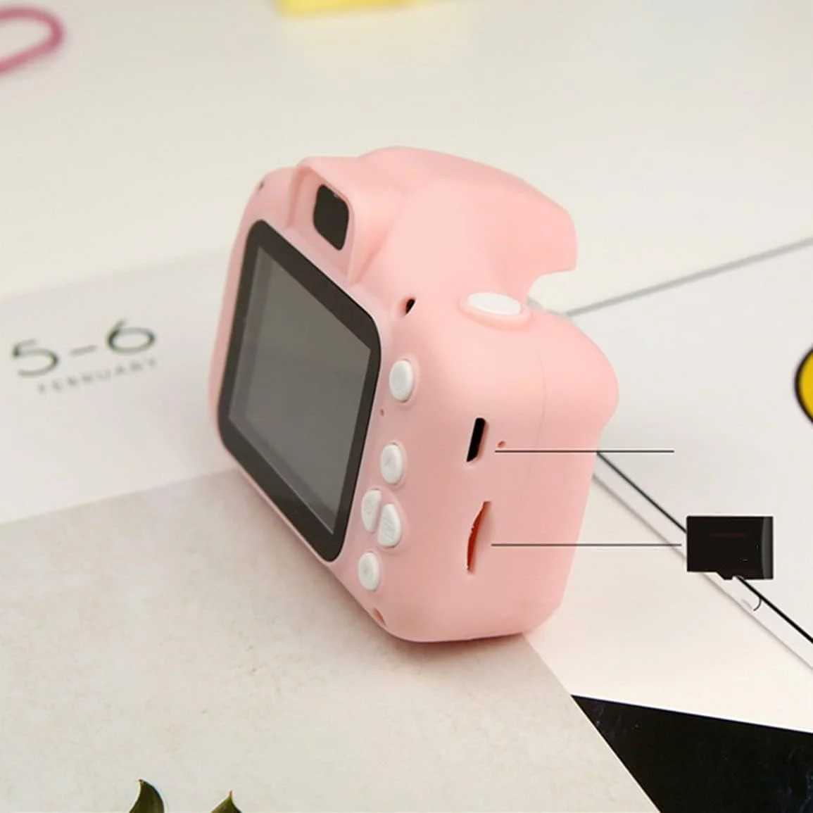 دوربین کودکان، دوربین دو لنز کودکان دوربین دیجیتال مینی HD دوربین SLR کوچک دو لنز برای اسباب بازی های کودکان وسایل عکاسی، صورتی دوربین کودکان، دوربین دو لنز کودکان دوربین دیجیتال مینی HD دوربین SLR کوچک دو لنز برای اسباب بازی های کودکان وسایل عکاسی، صورتی