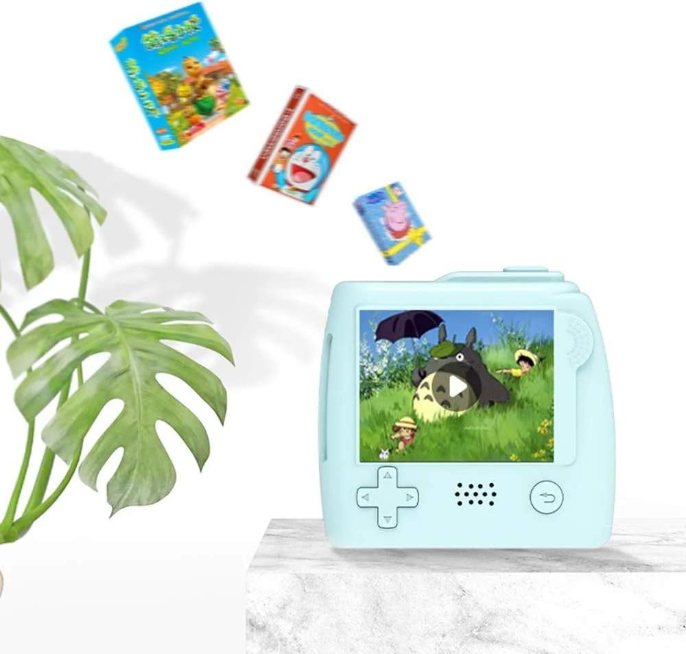 دوربین دیجیتال مینیاتوری کودکان، دوربین بازی MP3 یکپارچهسازی با سیستمعامل، اسباب بازی SLR کوچک، هدیه