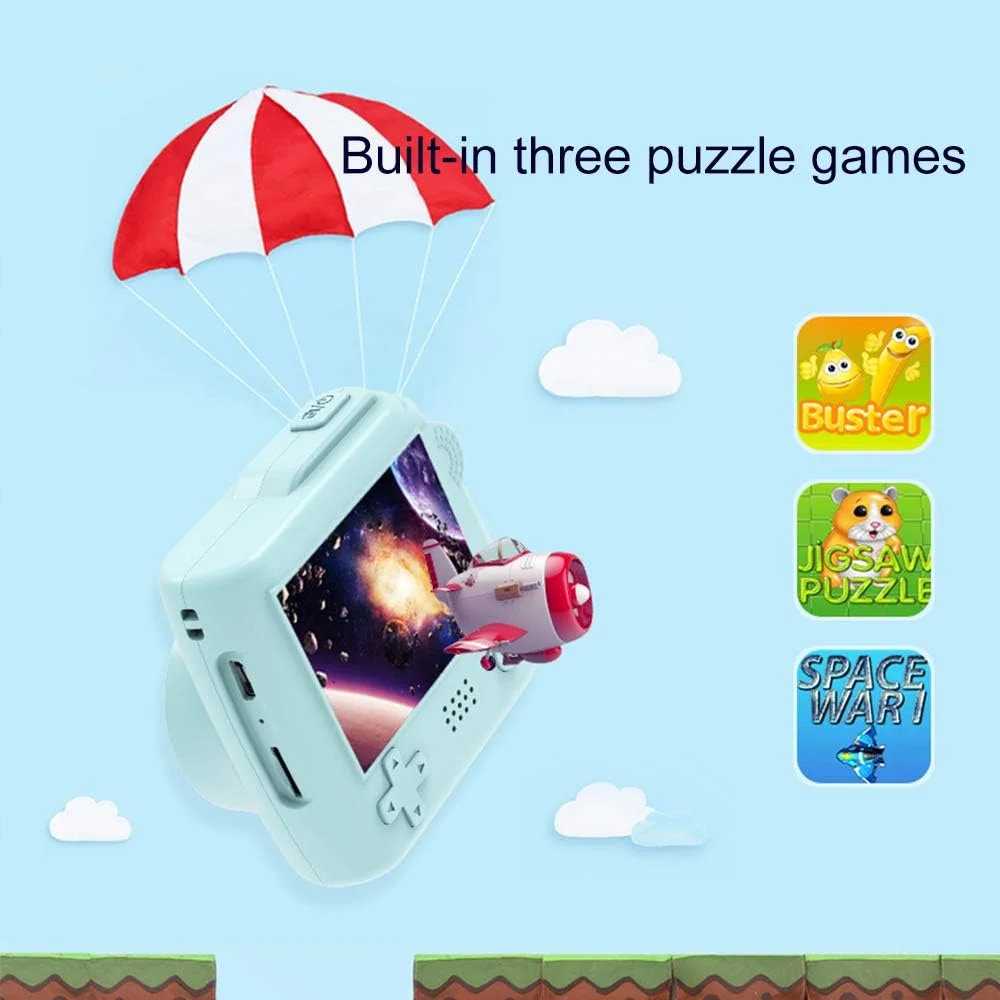 دوربین دیجیتال مینیاتوری کودکان، دوربین بازی MP3 یکپارچهسازی با سیستمعامل، اسباب بازی SLR کوچک، هدیه