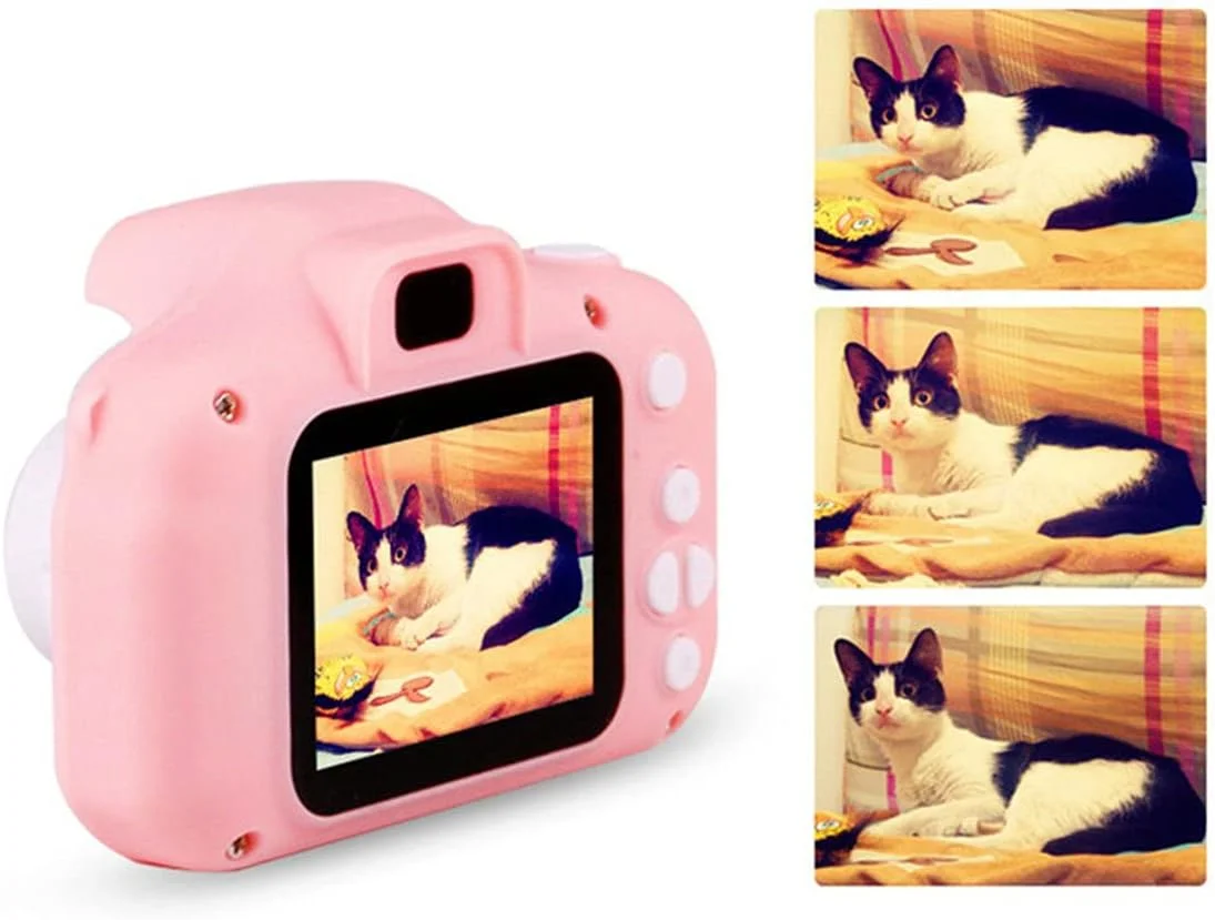 دوربین کودکان، دوربین دو لنز کودکان دوربین دیجیتال مینی HD دوربین SLR کوچک دو لنز برای اسباب بازی های کودکان وسایل عکاسی، صورتی دوربین کودکان، دوربین دو لنز کودکان دوربین دیجیتال مینی HD دوربین SLR کوچک دو لنز برای اسباب بازی های کودکان وسایل عکاسی، صورتی