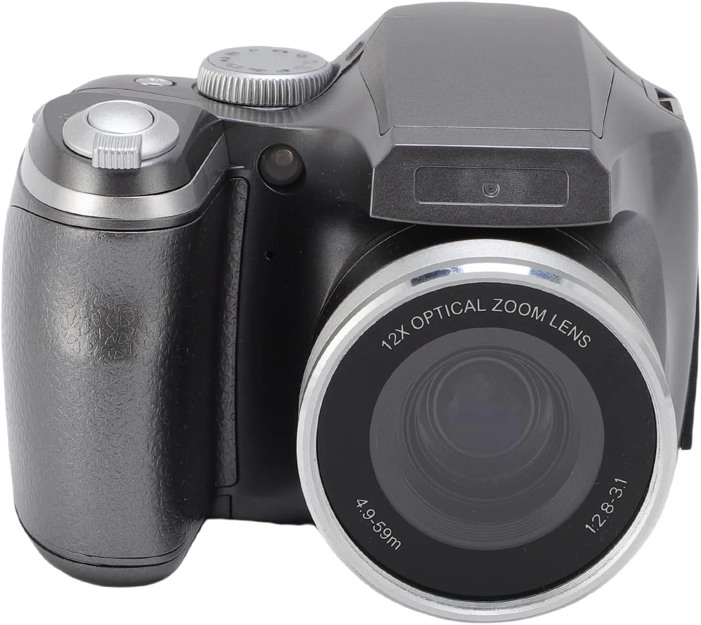 دوربین DSLR عمومی، دوربین فیلمبرداری دیجیتال رترو با حالت های صحنه متنوع و فلاش LED برای مناظر مسافرتی (نقره ای)