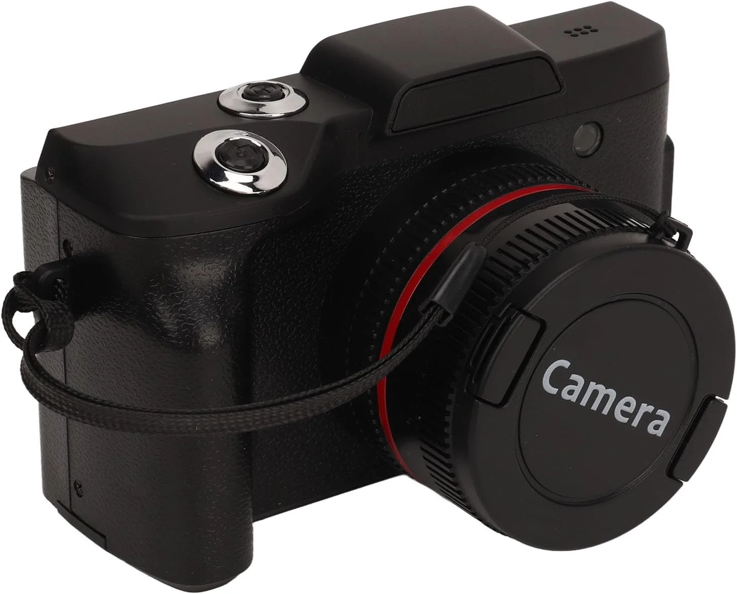 دوربین دیجیتال میکرو SLR با کیفیت 16 مگاپیکسل Luqeeg، تصویر فوق العاده شفاف، ضبط ویدئو 1080P، زوم 16 برابر، کاهش لرزش، صفحه نمایش HD 2.4 اینچی، طراحی سبک وزن برای عکاسی، مسافرت، سلفی