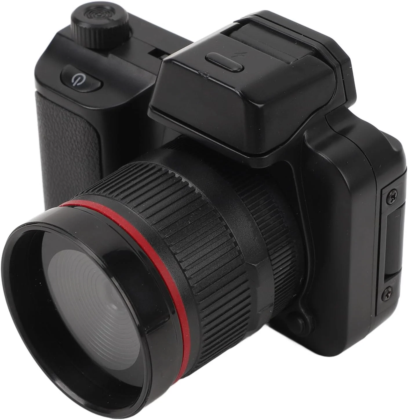 دوربین دیجیتال عکاسی گوشیدا، زوم 4X، دوربین فیلمبرداری 1080P HD، صفحه نمایش 2 اینچی چرخان 180 درجه، دوربین SLR دیجیتال جمع و جور یکپارچهسازی با سیستمعامل برای کودکان، نوجوانان، پسران و دختران