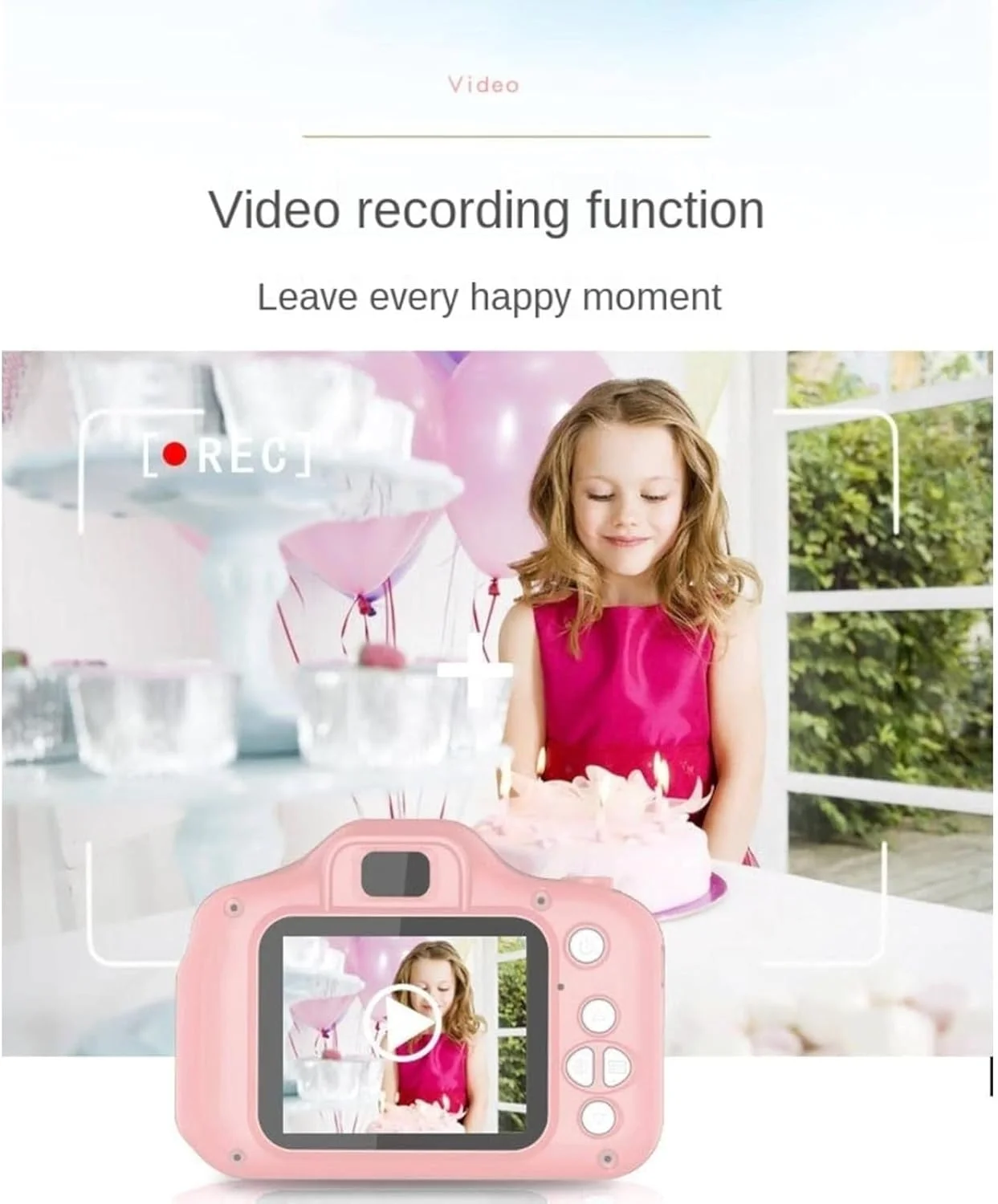 دوربین دیجیتال کودکان HALAMODO، دوربین مینی، دوربین ورزشی SLR کوچک، اسباب بازی عکس بازی کارتونی هدیه