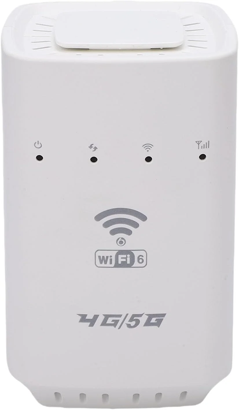 روتر وای فای 6 Annadue، هات اسپات موبایل قابل حمل 4G LTE با اسلات سیم کارت، اینترنت CAT4 300Mbps، اتصال تا 32 دستگاه، امنیت WPA3، راه اندازی آسان برای مسافرت و استفاده در منزل