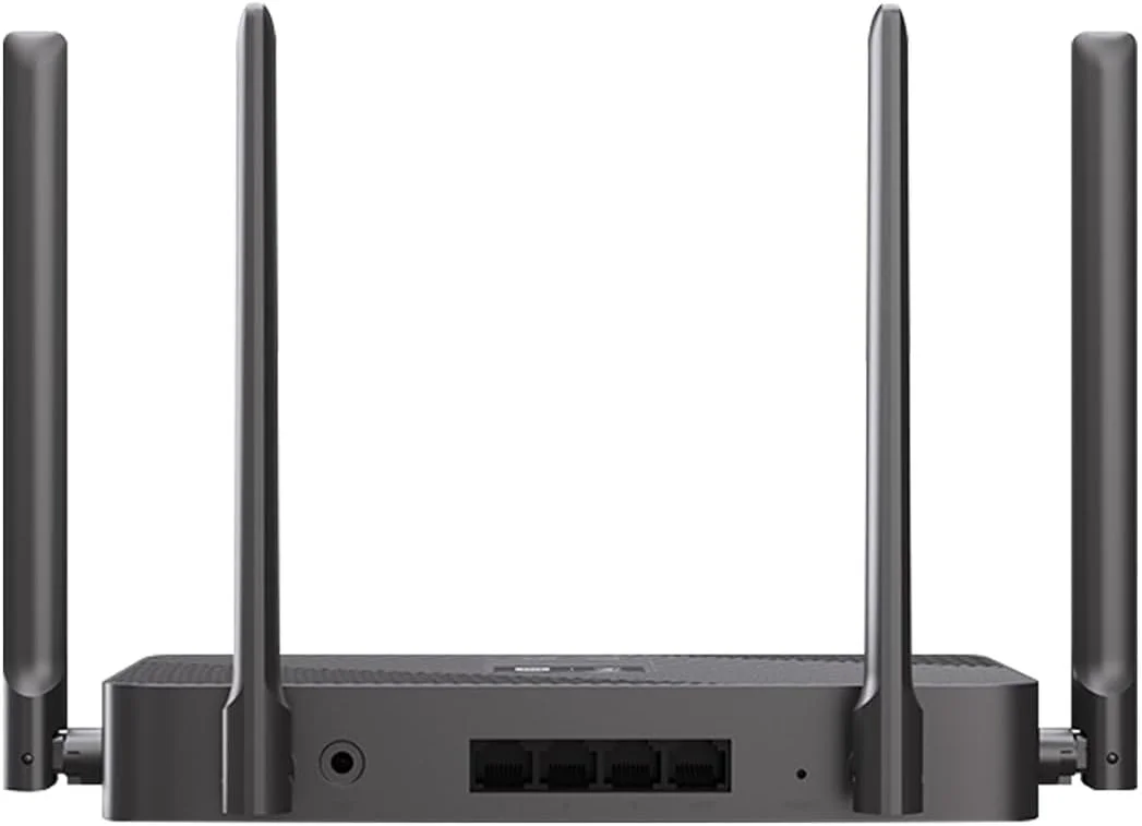 روتر AX1800 دو بانده گیگابیتی Wi-Fi 6، چیپست 5 هسته ای Qualcomm، نرخ بی سیم 1775 مگابیت بر ثانیه، 128 دستگاه، امنیت WPA3