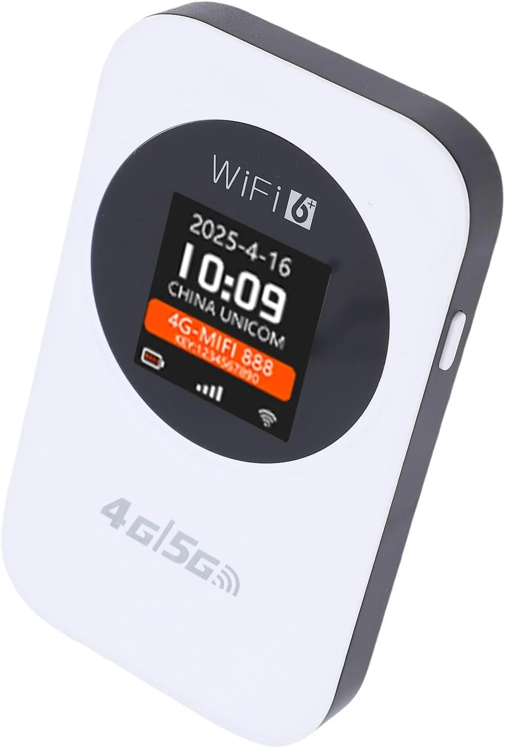 هاتاسپات وایفای قابل حمل Fabater برای مسافرت، روتر 4G LTE با امنیت بالا برای بازی آنلاین و کار روزانه، اتصال 10 دستگاه، درگاه سیمکارت (سفید) هاتاسپات وایفای قابل حمل Fabater برای مسافرت، روتر 4G LTE با امنیت بالا برای بازی آنلاین و کار روزانه، اتصال 10 دستگاه، درگاه سیمکارت (سفید)