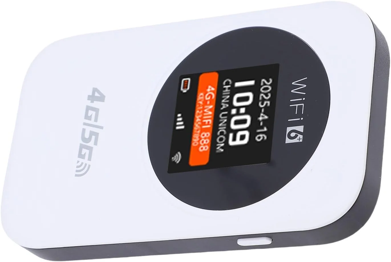 هاتاسپات وایفای قابل حمل Fabater برای مسافرت، روتر 4G LTE با امنیت بالا برای بازی آنلاین و کار روزانه، اتصال 10 دستگاه، درگاه سیمکارت (سفید) هاتاسپات وایفای قابل حمل Fabater برای مسافرت، روتر 4G LTE با امنیت بالا برای بازی آنلاین و کار روزانه، اتصال 10 دستگاه، درگاه سیمکارت (سفید)