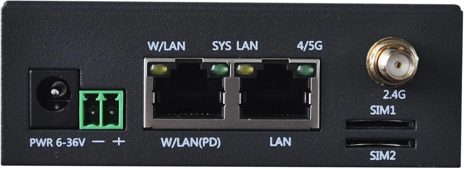 روتر صنعتی 5G لینبلنت T300MINI2-5G-GL، 2 پورت گیگابیتی، وای فای 2.4G، RS232 و RS485