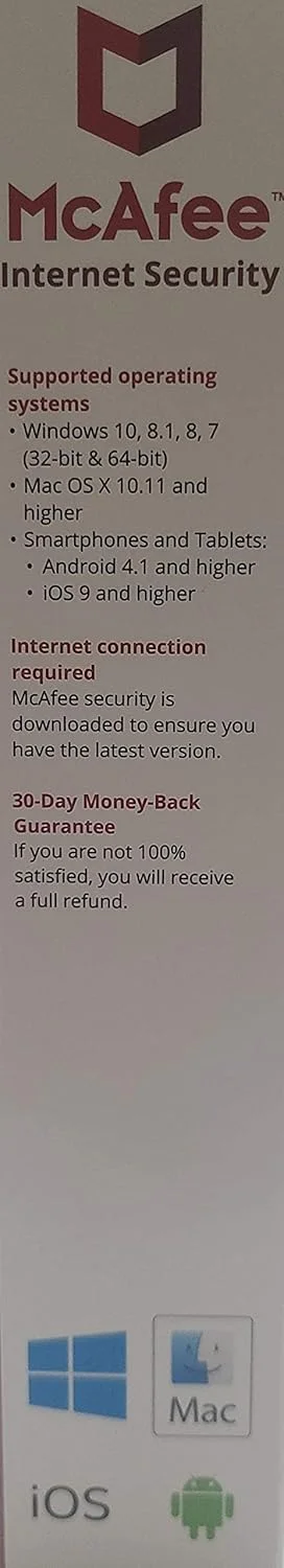 محافظت اینترنتی مک‌آفی برای 10 دستگاه (1 تا 10 کاربر)