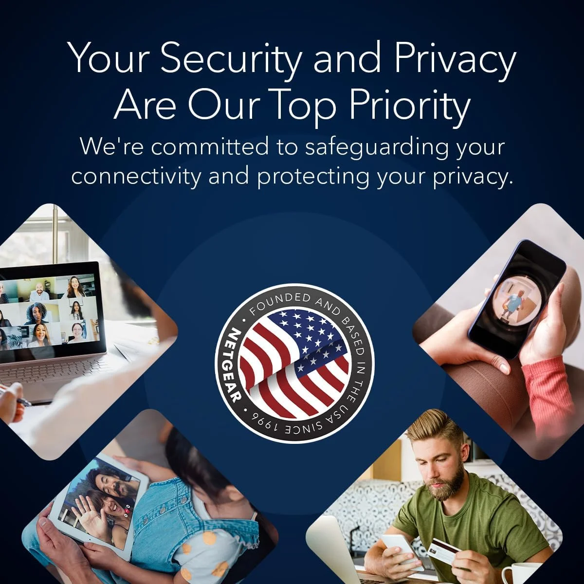 سیستم شبکه مش وای فای 6E چهار بانده NETGEAR Orbi (RBKE963)، روتر با 2 توسعه دهنده ماهواره ای، ویژگی های امنیتی، تا 10.8 گیگابیت بر ثانیه، پوشش تا 9000 فوت مربع، 200 دستگاه، پورت اینترنت 10 گیگ سیستم شبکه مش وای فای 6E چهار بانده NETGEAR Orbi (RBKE963)، روتر با 2 توسعه دهنده ماهواره ای، ویژگی های امنیتی، تا 10.8 گیگابیت بر ثانیه، پوشش تا 9000 فوت مربع، 200 دستگاه، پورت اینترنت 10 گیگ